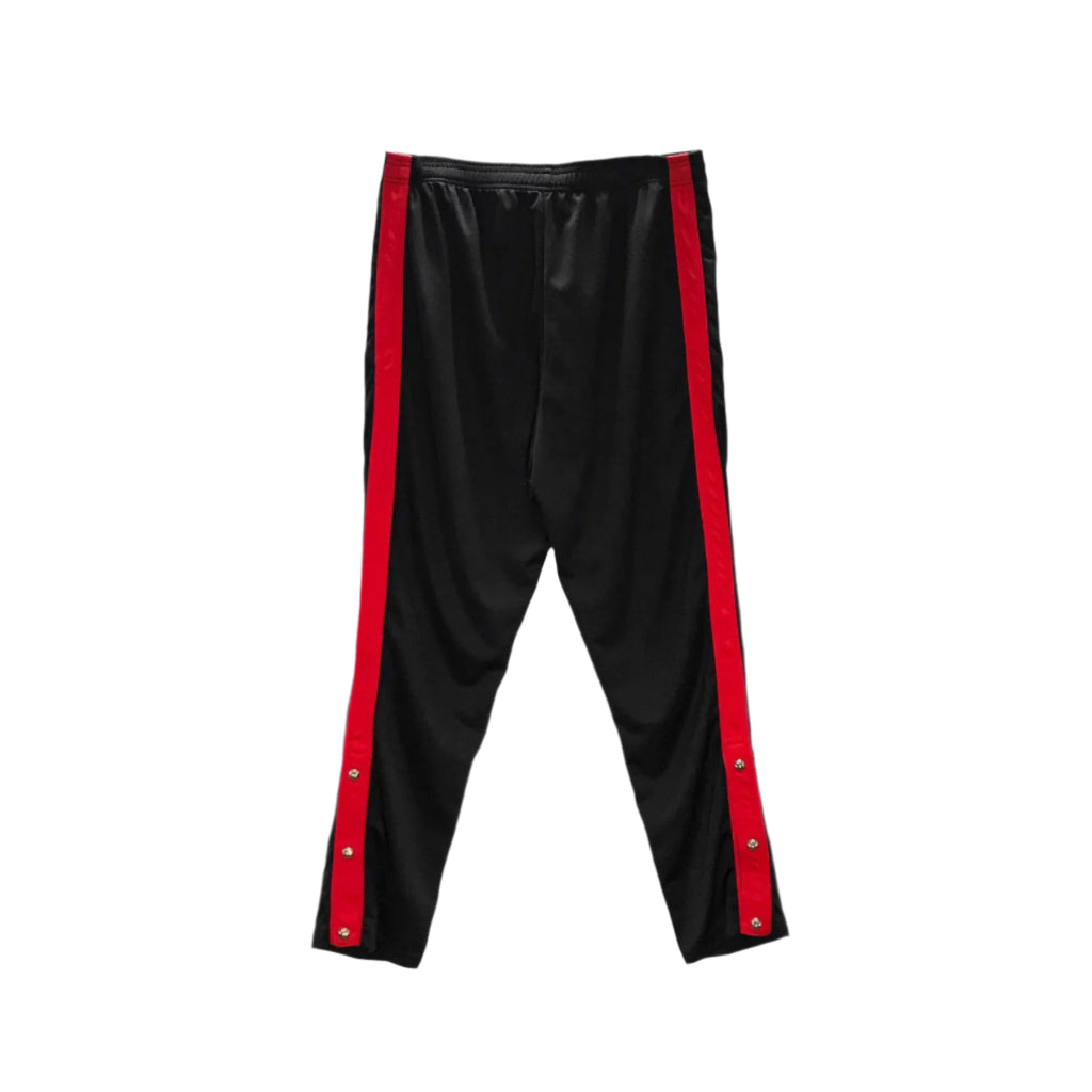 Chrome Hearts Red Stripe with Silver Buttons Track Pants Chrome Hearts Red Stripe with Silver Buttons Track Pants
