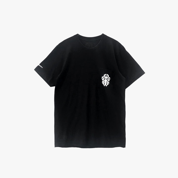 Chrome Hearts Script Dagger Logo Short Sleeve T-shirt - SHENGLI ROAD MARKET