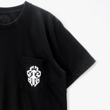 Chrome Hearts Script Dagger Logo Short Sleeve T-shirt - SHENGLI ROAD MARKET