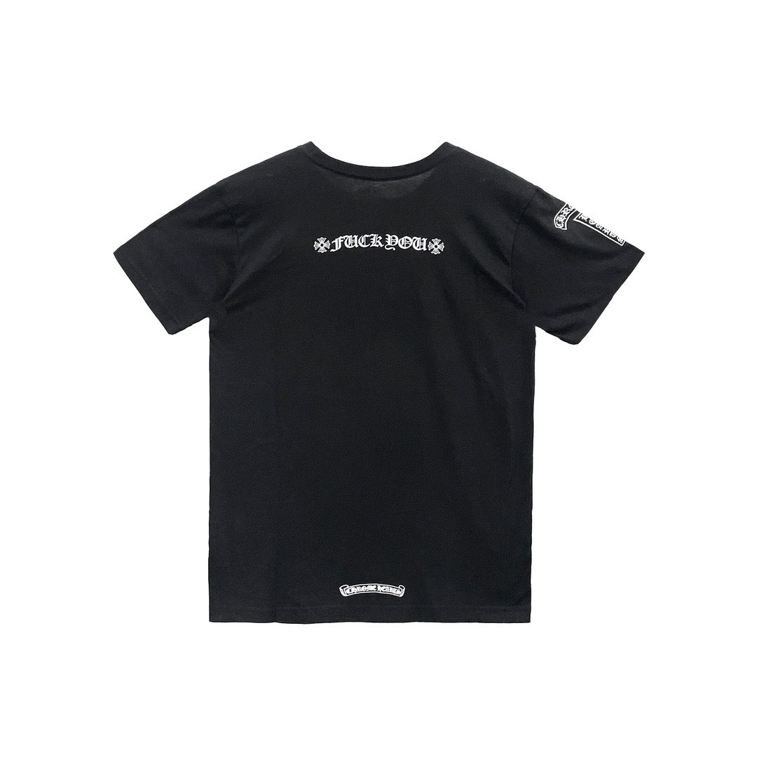 Chrome Hearts Script Logo Short Sleeve Tee - SHENGLI ROAD MARKET