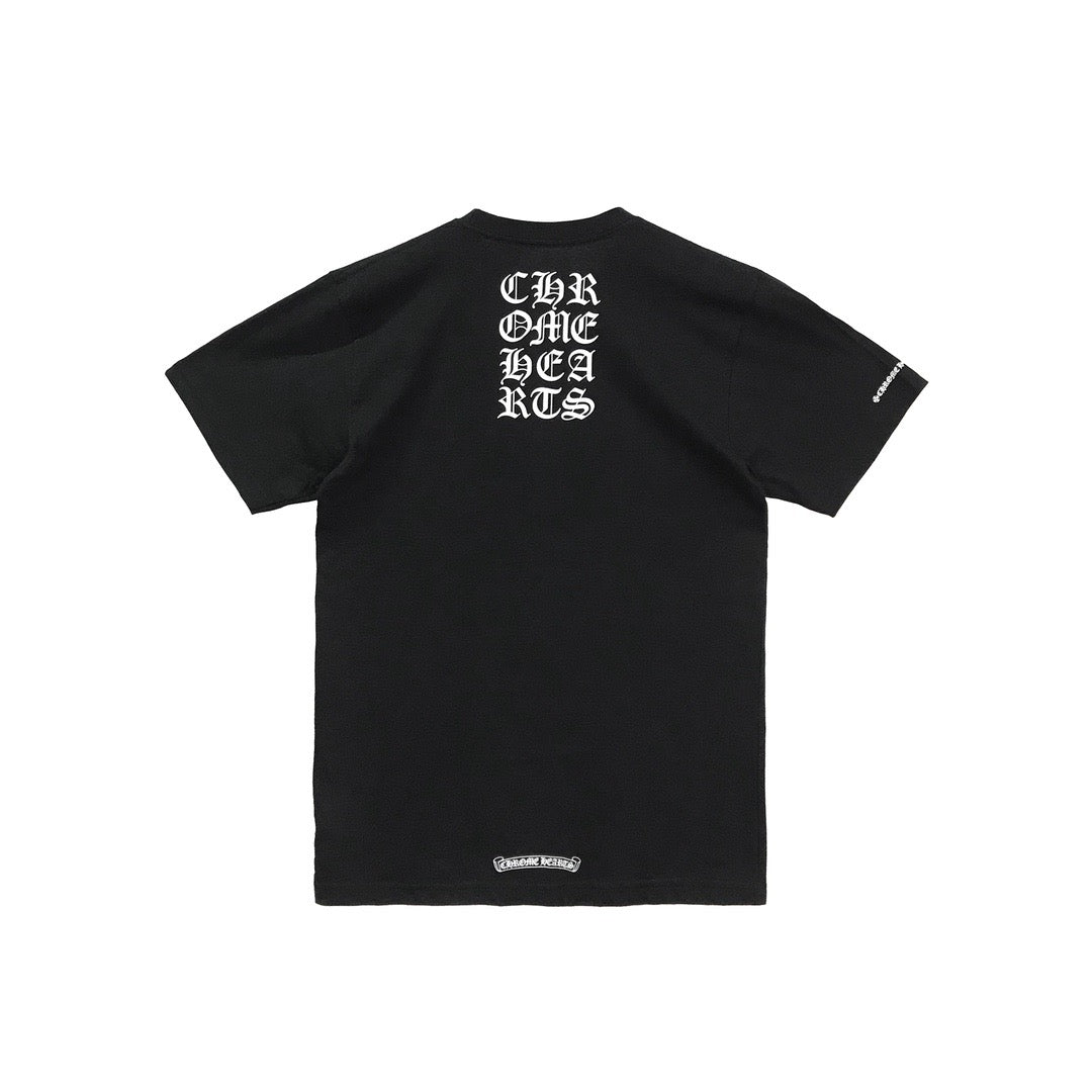 Chrome Hearts Script Logo Short Sleeve Tee - SHENGLI ROAD MARKET