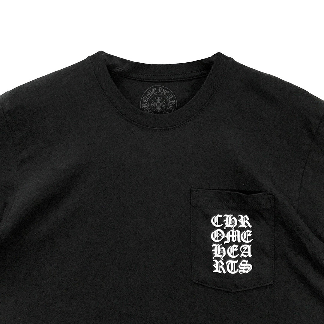 Chrome Hearts Script Logo Short Sleeve Tee - SHENGLI ROAD MARKET