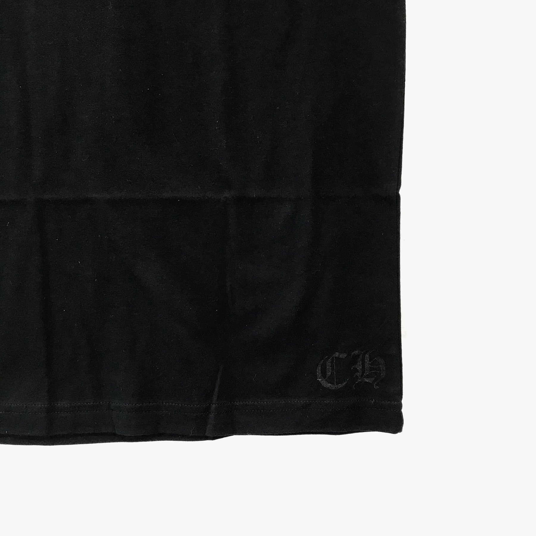 Chrome Hearts Side T Bar Script Logo Short Sleeve T-shirt - SHENGLI ROAD MARKET