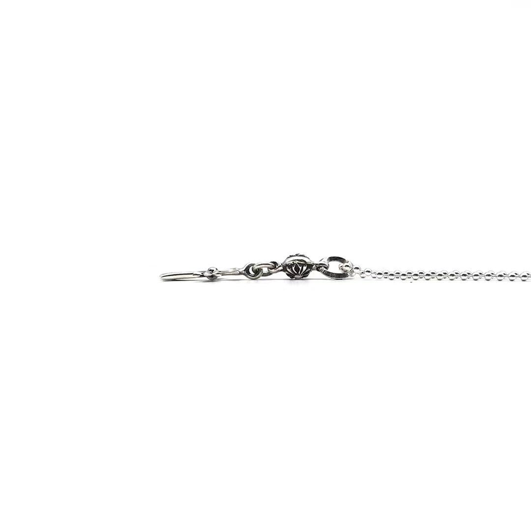 Chrome Hearts Siler Cross Tag Necklace 75cm - SHENGLI ROAD MARKET