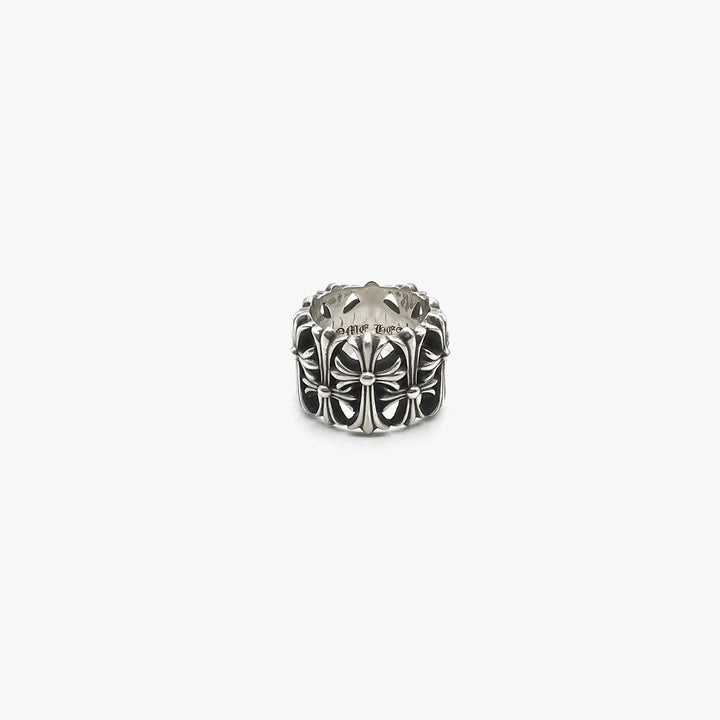 Chrome Hearts Silver Cemetery Ring - SHENGLI ROAD MARKET