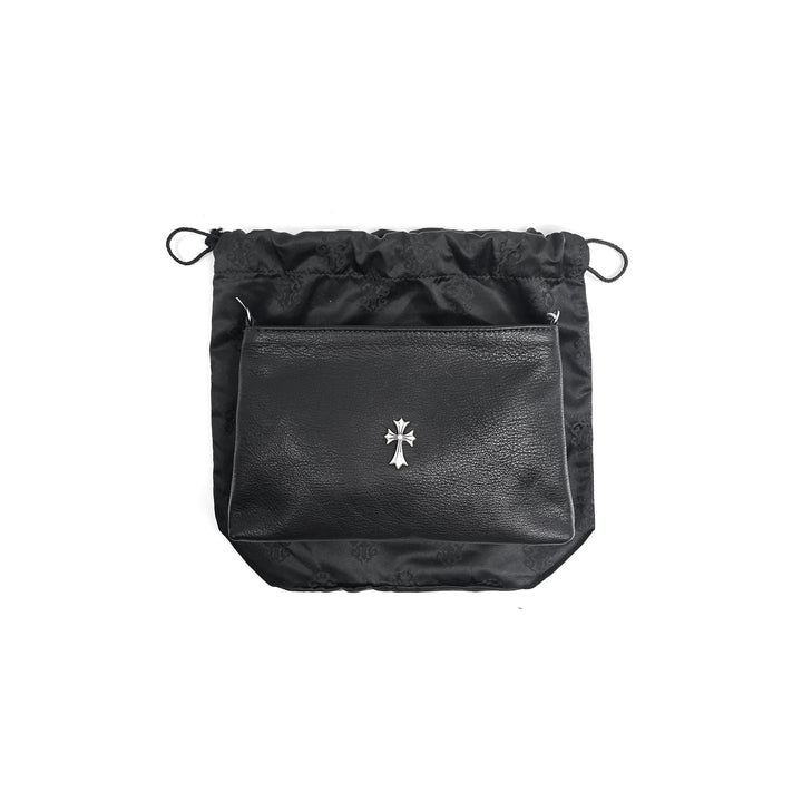 Chrome Hearts Silver Clip Chain Cross Logo Shoulder Bag - SHENGLI ROAD MARKET