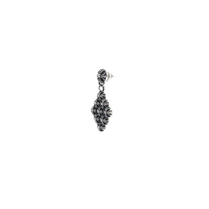 Chrome Hearts Silver Cross Dangle Earring - SHENGLI ROAD MARKET