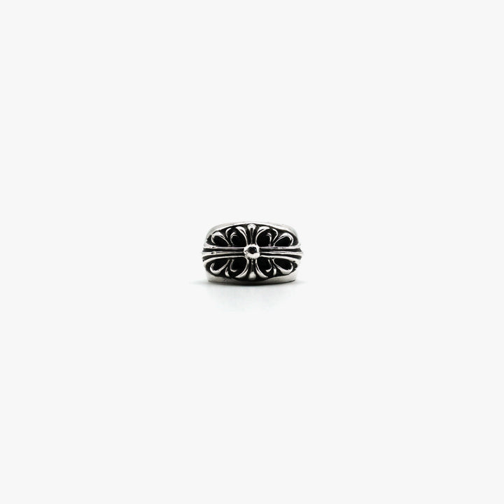 Chrome Hearts Silver Cross Flower Ring - SHENGLI ROAD MARKET