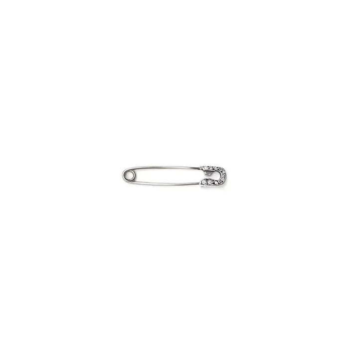 Chrome Hearts Silver Diamonds Pin Clip - SHENGLI ROAD MARKET