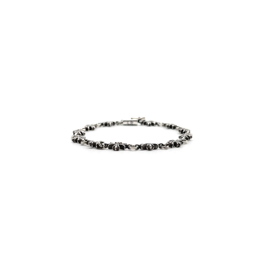 Chrome Hearts Silver Diamonds Tiny E Bracelet - SHENGLI ROAD MARKET