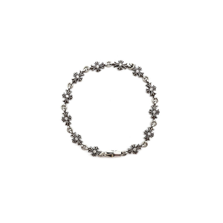 Chrome Hearts Silver Diamonds Tiny E Bracelet - SHENGLI ROAD MARKET