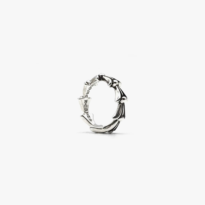 Chrome Hearts Silver Fish Bone Ring - SHENGLI ROAD MARKET