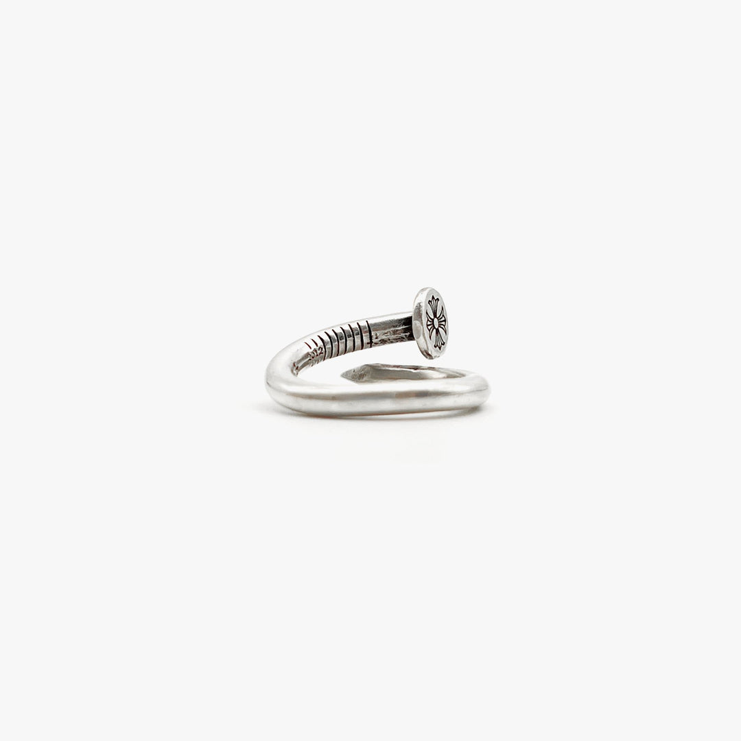 Chrome Hearts Silver Flat Nail Ring - SHENGLI ROAD MARKET