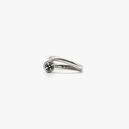 Chrome Hearts Silver Flat Nail Ring - SHENGLI ROAD MARKET