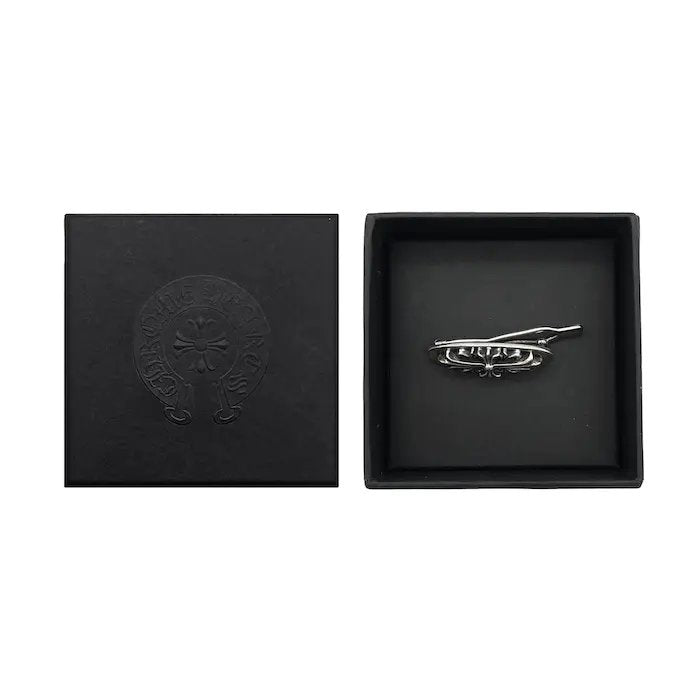 Chrome Hearts Silver Floral Cross Hair Clip - SRM – SHENGLI ROAD MARKET