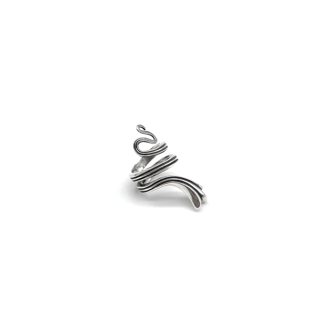 Chrome Hearts Silver Iris Serpentine Ring - SHENGLI ROAD MARKET