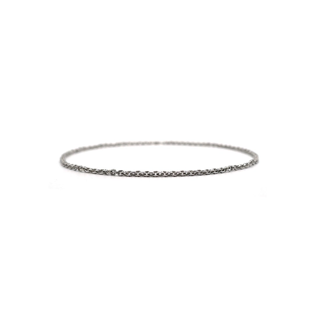 Chrome Hearts Silver Paperchain Necklace - SHENGLI ROAD MARKET