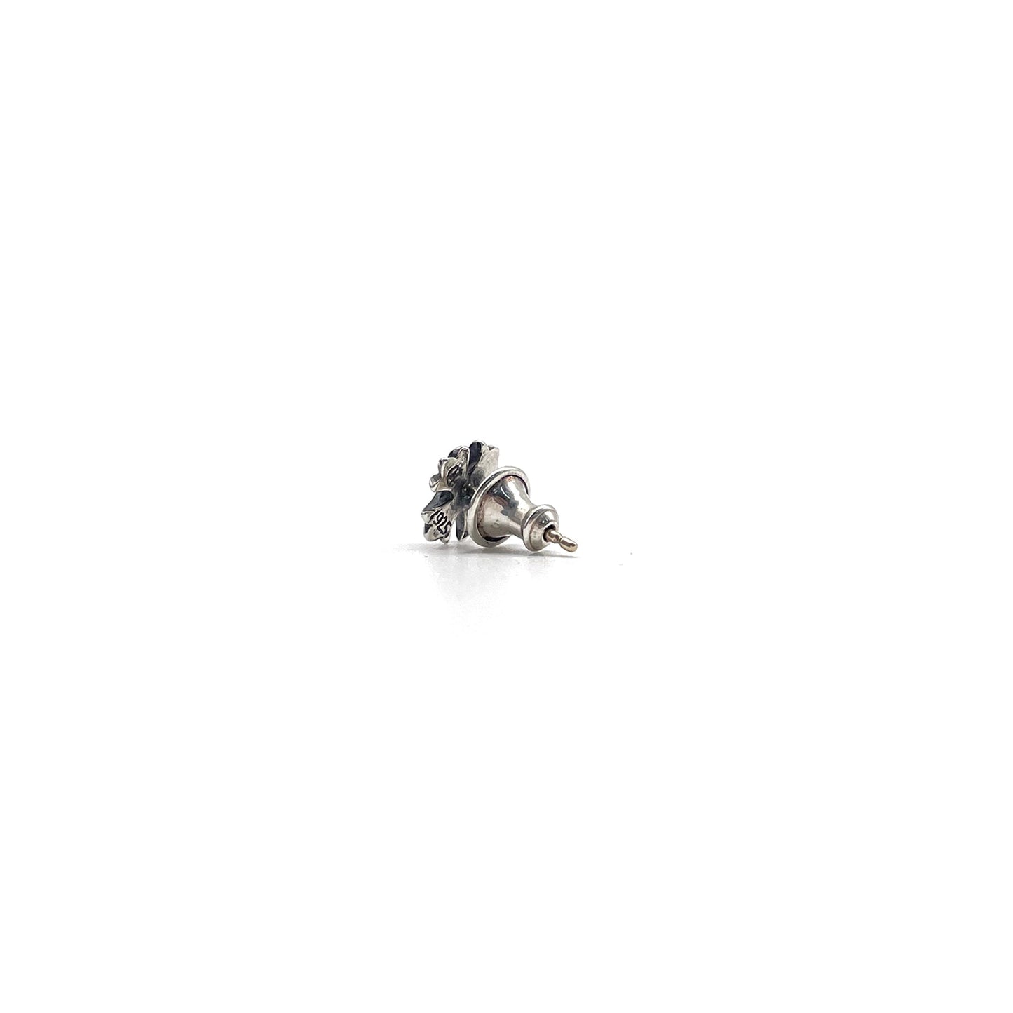 Chrome Hearts Silver Plus Earring Stud - SHENGLI ROAD MARKET