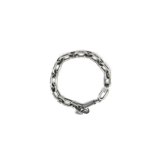 Chrome Hearts Silver Scroll Paperchain Bracelet - SHENGLI ROAD MARKET