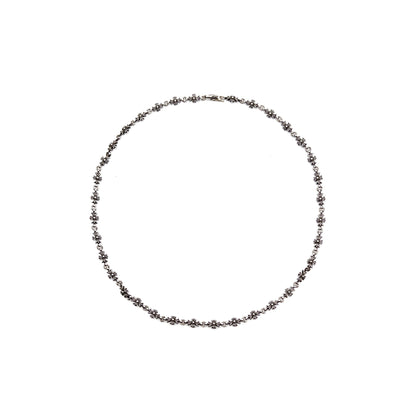 Chrome Hearts Silver Tint E Cross Necklace - SHENGLI ROAD MARKET
