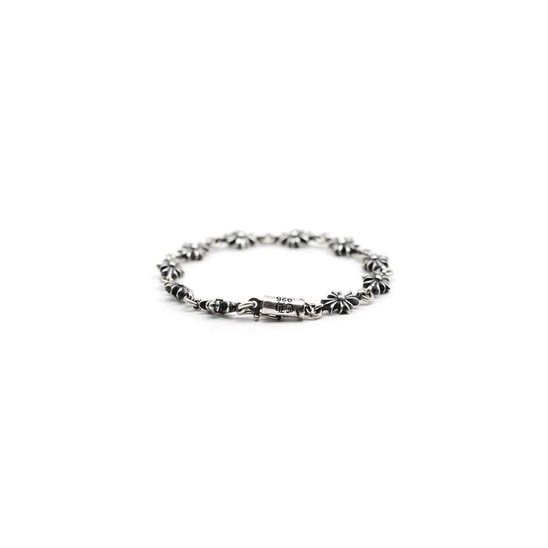 Chrome Hearts Silver Tiny E Bracelet - SHENGLI ROAD MARKET