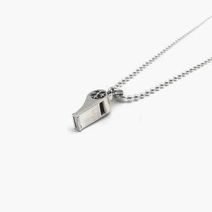 Chrome Hearts Silver Whistle Necklace - SHENGLI ROAD MARKET