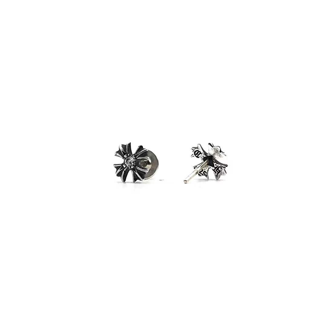 Chrome Hearts Sliver Plus Single Diamond Earring Ear Stud - SHENGLI ROAD MARKET