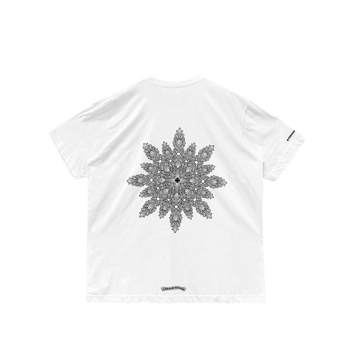 Chrome Hearts Snow Flake Logo Short Sleeve Tee - SHENGLI ROAD MARKET