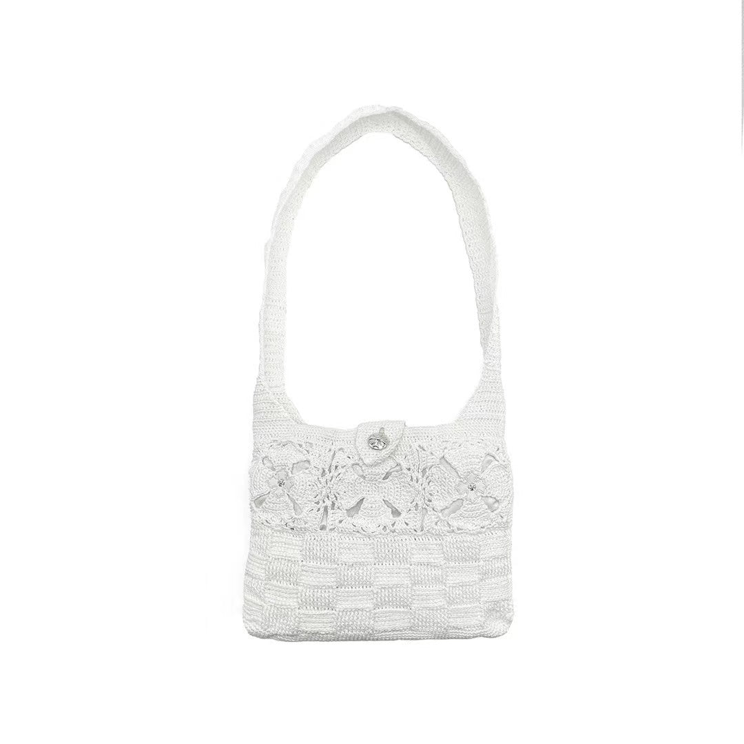 Chrome Hearts St Barth Limited Cashmere Woven Satchel - SHENGLI ROAD MARKET