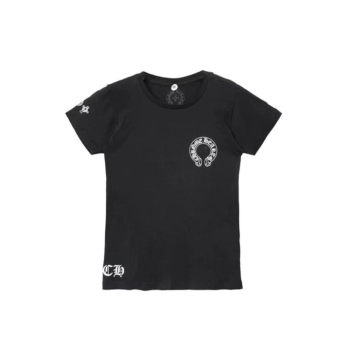 Chrome Hearts T Bar Logo Short Sleeve Tee - SHENGLI ROAD MARKET