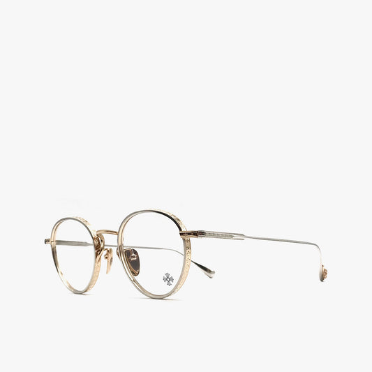 Chrome Hearts Thick SS-GP Gold & Silver Glasses Frame - SHENGLI ROAD MARKET