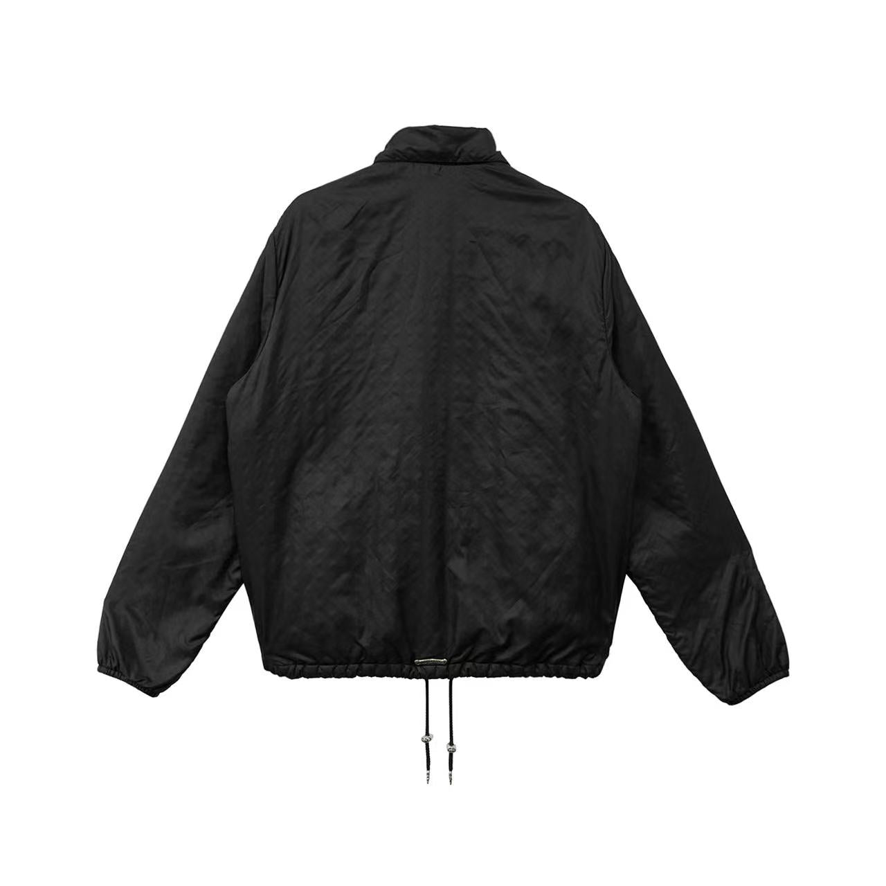 Chrome Hearts Tonal Monogram Cross Pattern Coach Jacket -SRM