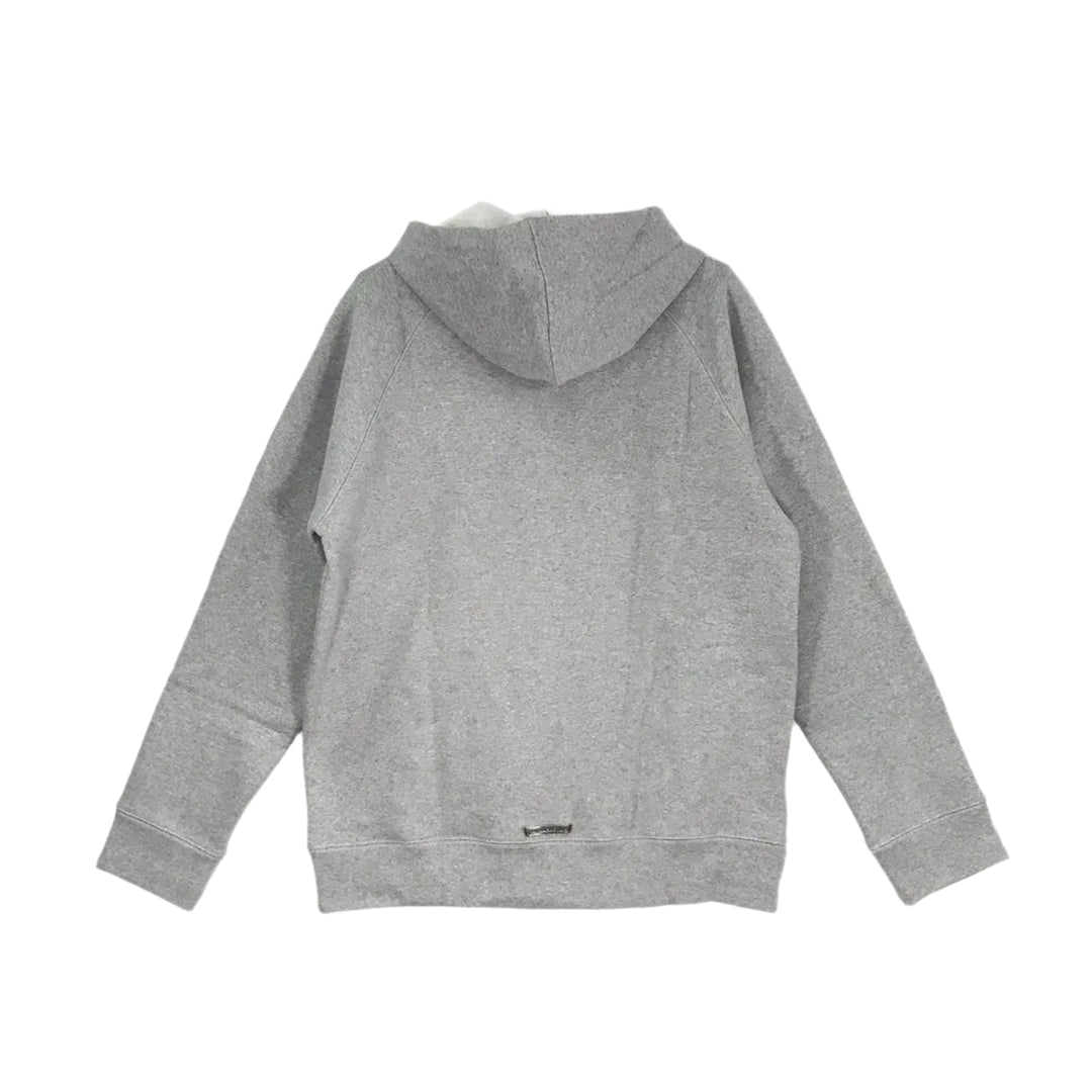 Chrome Hearts Triple Cross Gray Zip Up Hoodie - SHENGLI ROAD MARKET