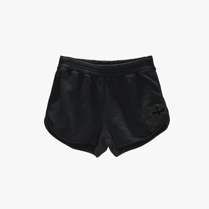 Chrome Hearts Triple Cross Logo Leather Patch Shorts - SHENGLI ROAD MARKET