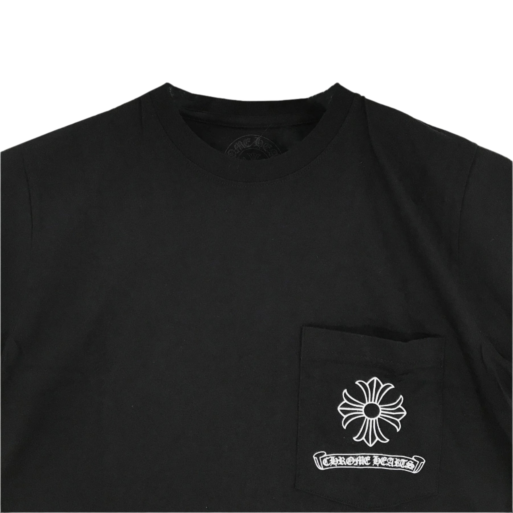 Chrome Hearts Triple Cross On Back Short Sleeve T-shirt -SRM