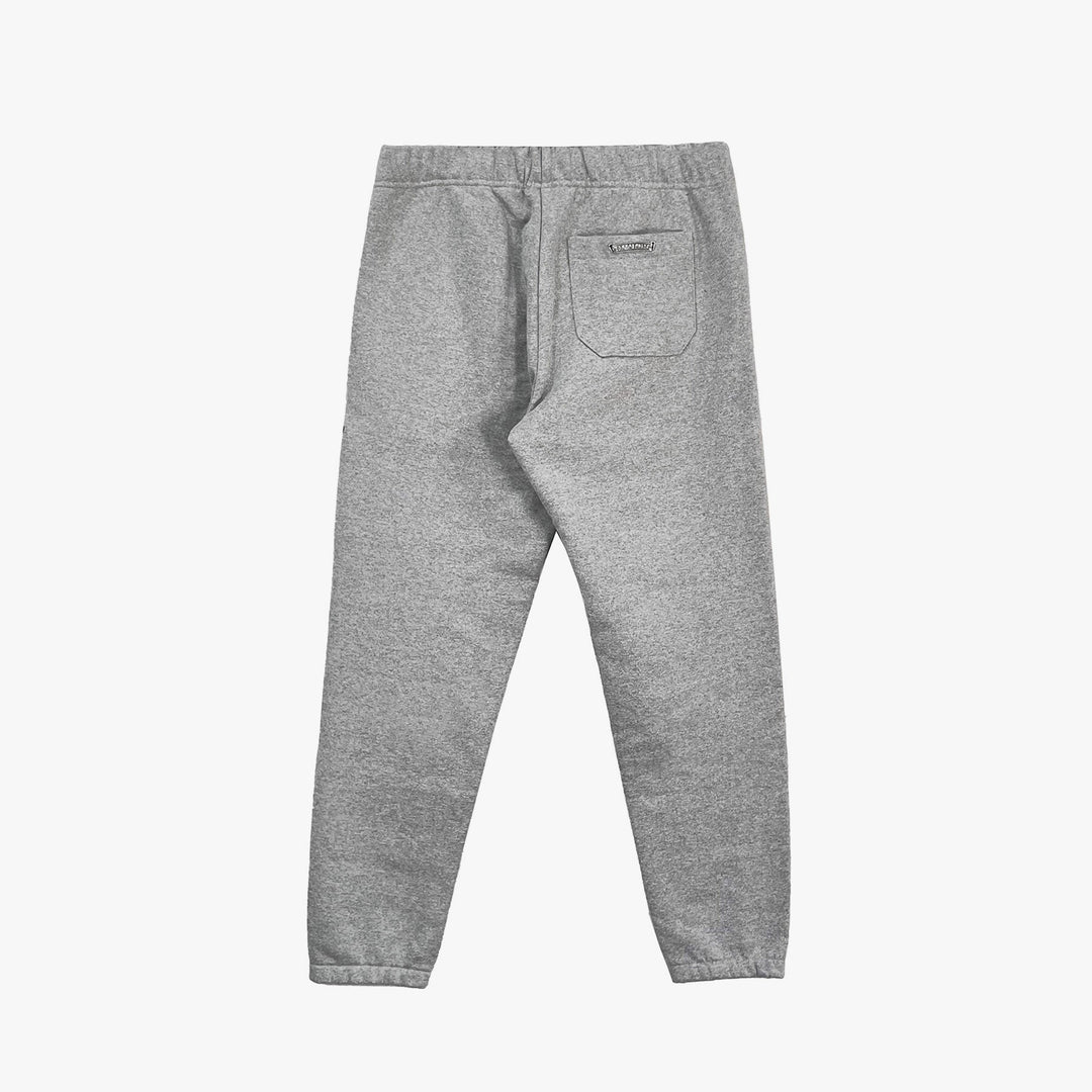 Chrome Hearts Triple Leather Cross Grey Sweatpants - SHENGLI ROAD MARKET