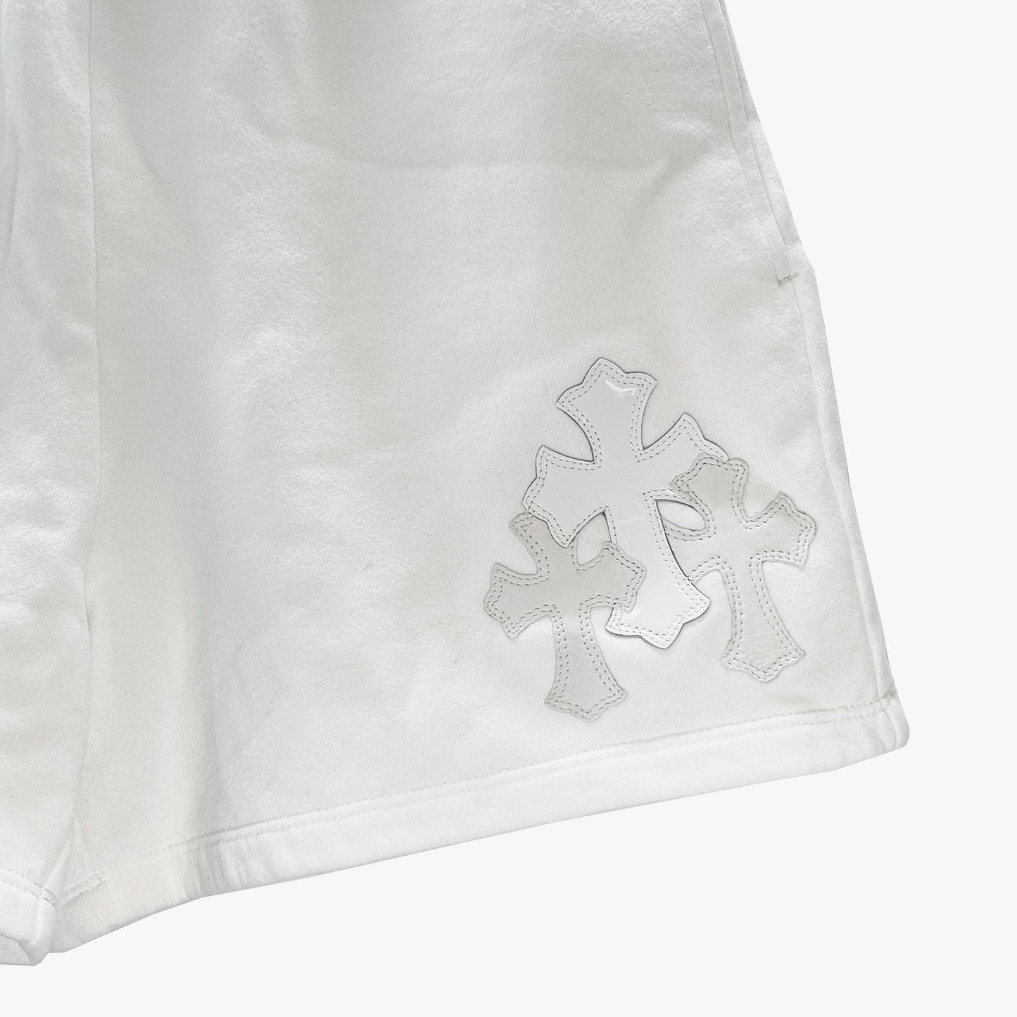 Chrome Hearts Triple Leather Cross Patch Logo Shorts - SHENGLI ROAD MARKET