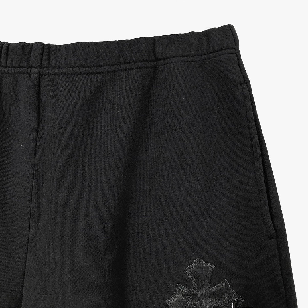 Chrome Hearts Triple Leather Cross Patch Logo Shorts - SHENGLI ROAD MARKET