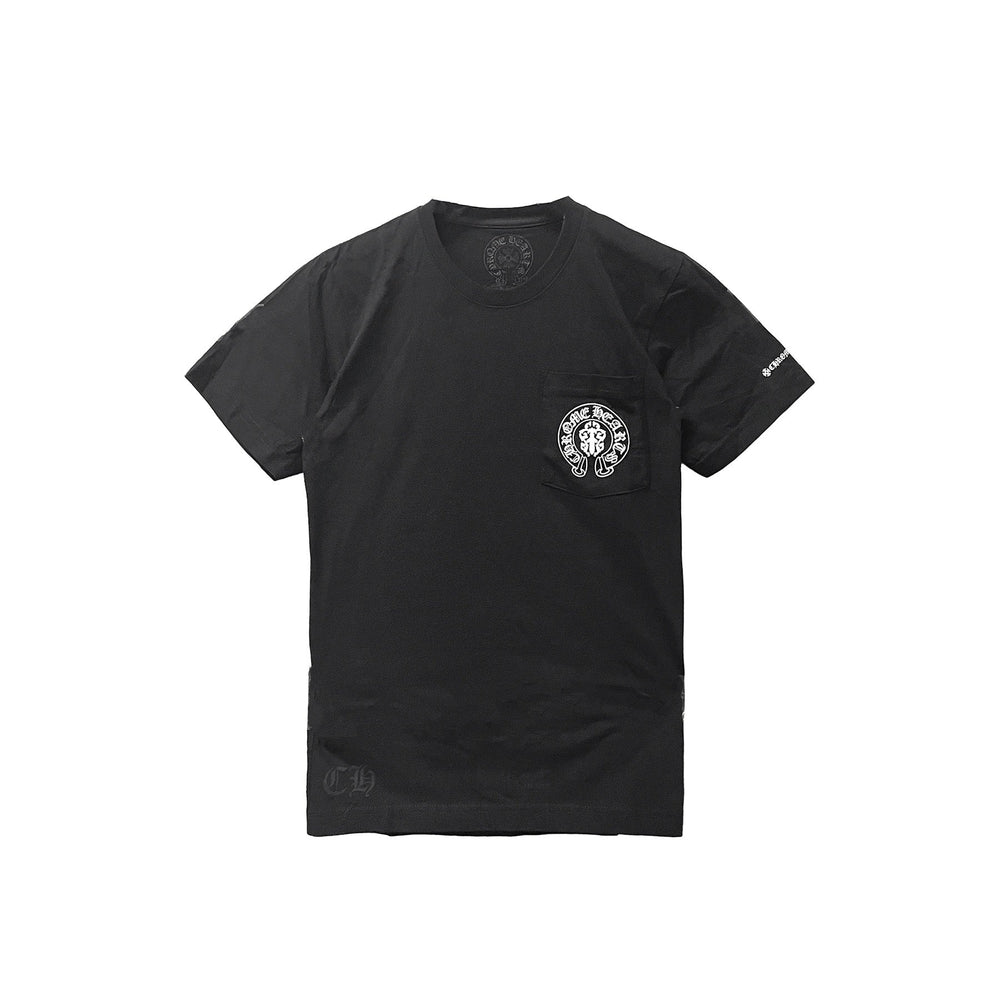 Chrome Hearts USA Flag Triple Cross Logo Short Sleeve Tee - SHENGLI ROAD MARKET
