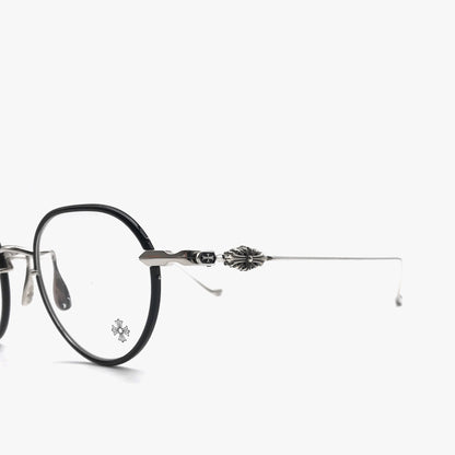 Chrome Hearts Vagidictorian BK-SS Black & Silver Glasses Frame - SHENGLI ROAD MARKET
