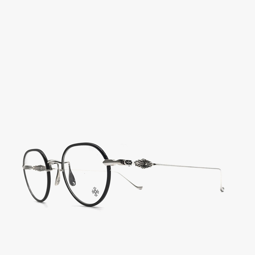 Chrome Hearts Vagidictorian BK-SS Black & Silver Glasses Frame - SHENGLI ROAD MARKET