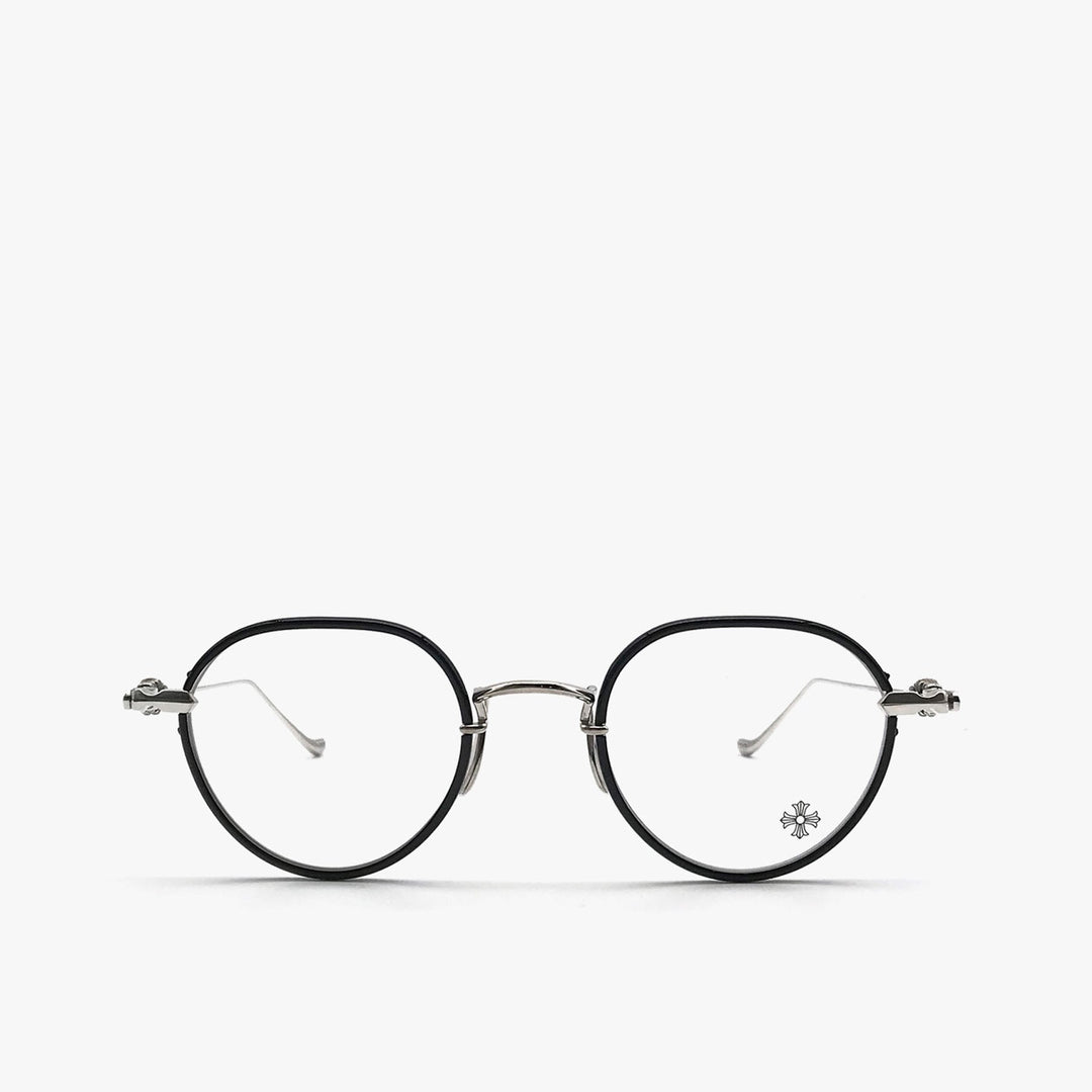 Chrome Hearts Vagidictorian BK-SS Black & Silver Glasses Frame - SHENGLI ROAD MARKET