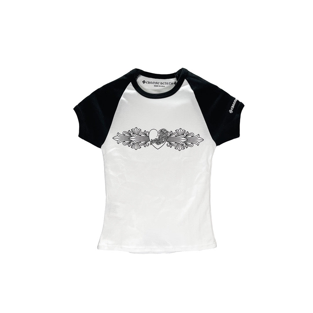 Chrome Hearts Vine Logo Babyshirt Tee - SHENGLI ROAD MARKET