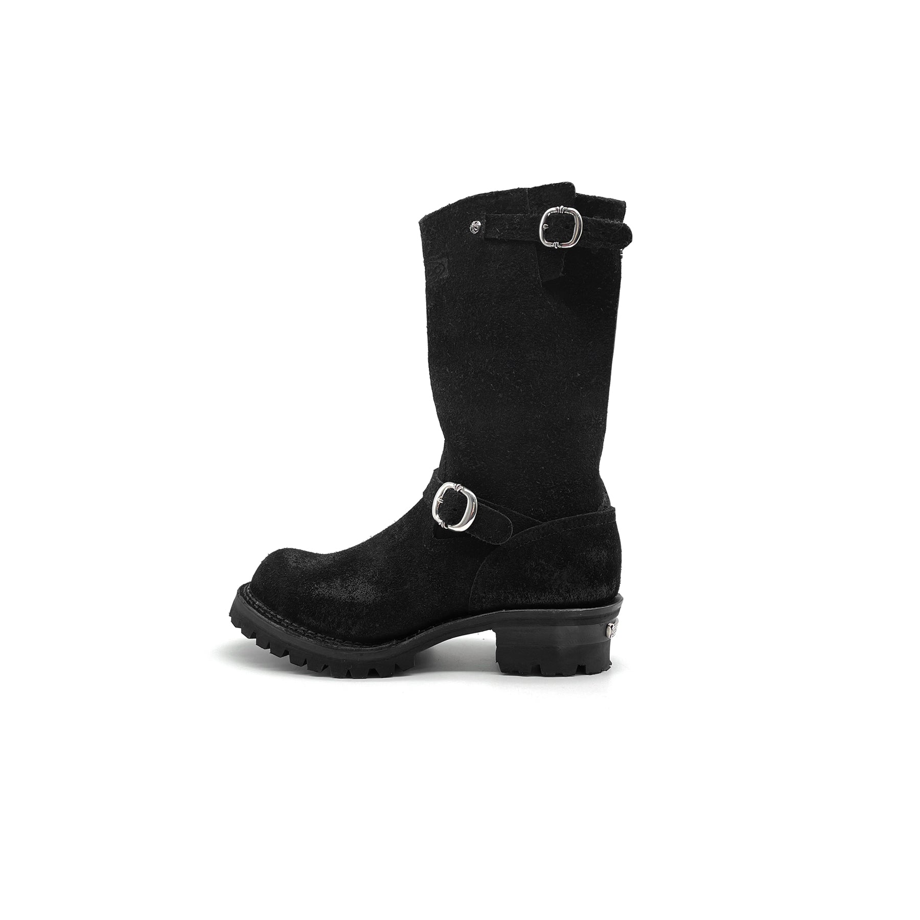Chrome Hearts Suede Riding Boots - SHENGLI ROAD MARKET