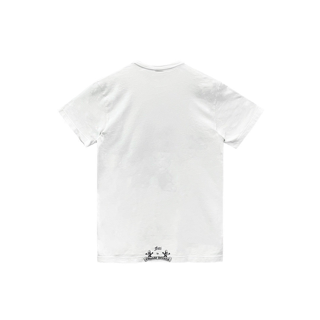 Chrome Hearts White Foti Harris Short Sleeve Tee - SHENGLI ROAD MARKET