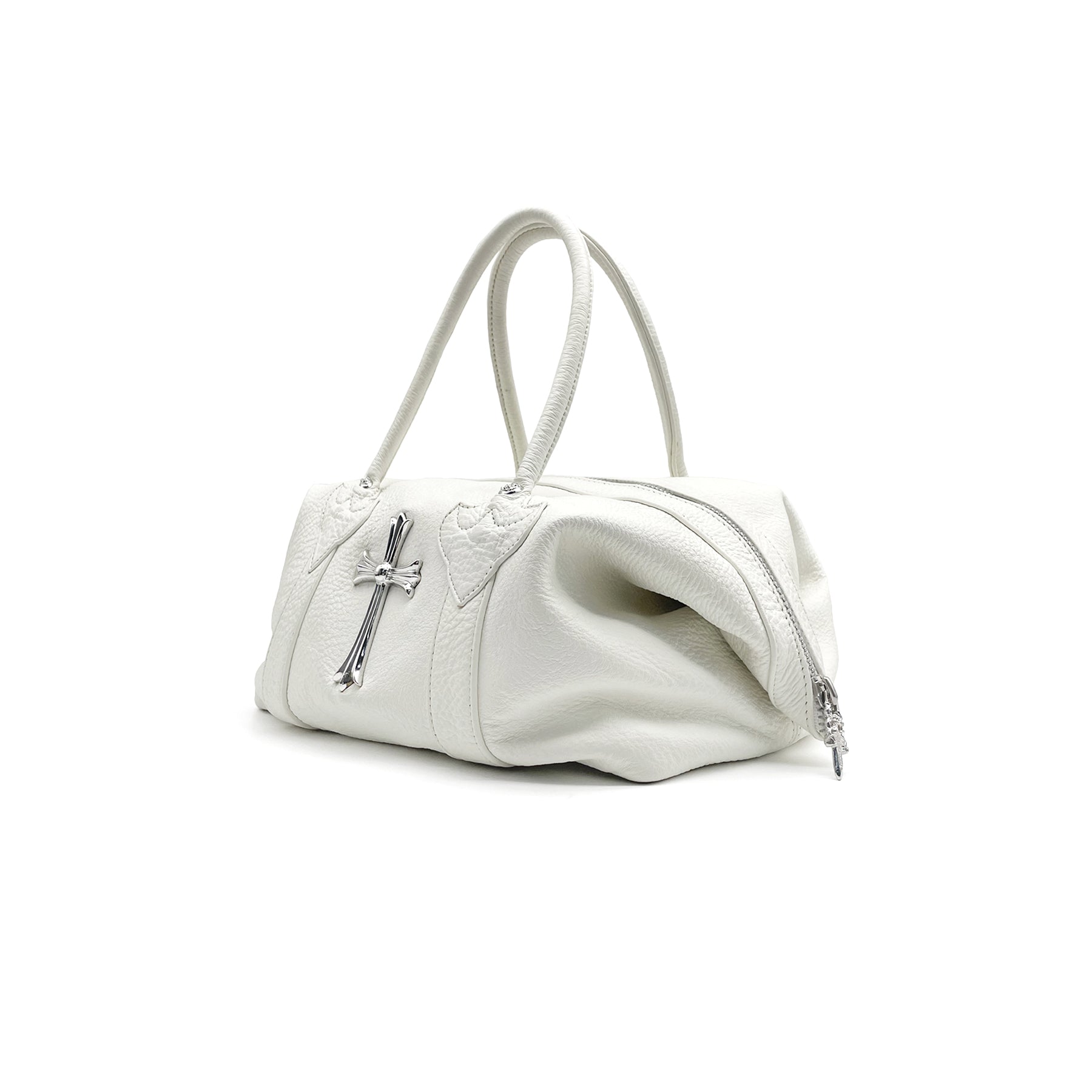 Chrome Hearts White Monica Bag Cross Logo - SHENGLI ROAD MARKET
