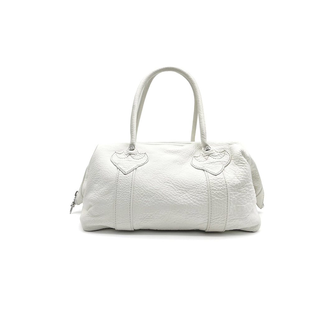 Chrome Hearts White Monica Bag Cross Logo - SHENGLI ROAD MARKET