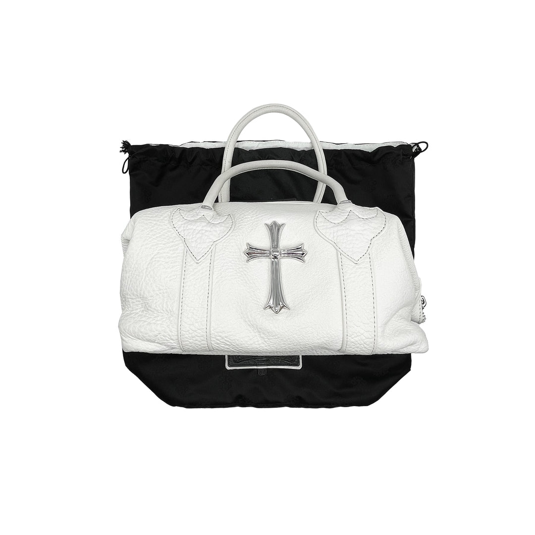 Chrome Hearts White Monica Bag Cross Logo - SHENGLI ROAD MARKET