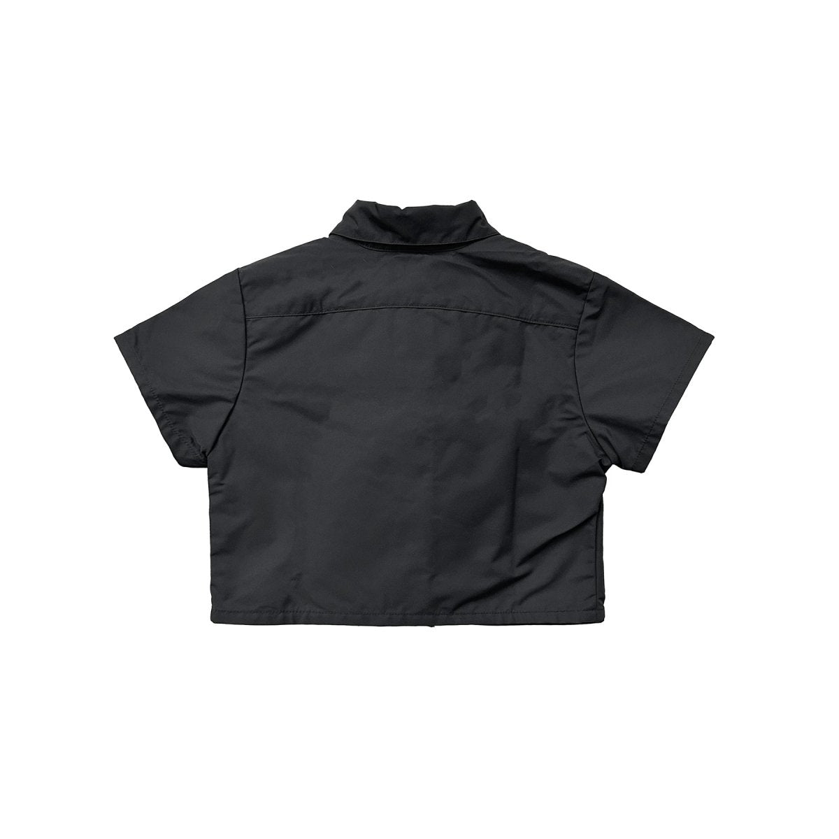 Chrome Hearts Women's Cross Leather Patch Nylon Short Sleeve Shirt - SHENGLI ROAD MARKET