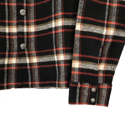Chrome Hearts Work Dog Plaid Shirt Jacket - SHENGLI ROAD MARKET